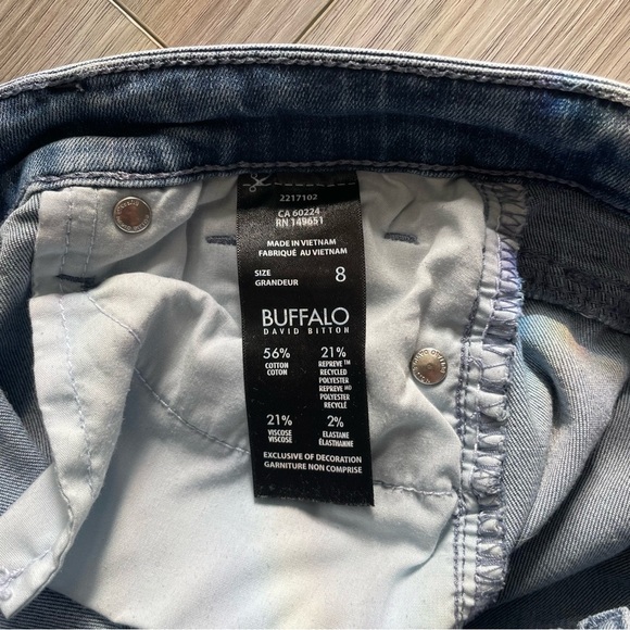 Buffalo David Bitton Blue Jeans Size 8 - Picture 6 of 15
